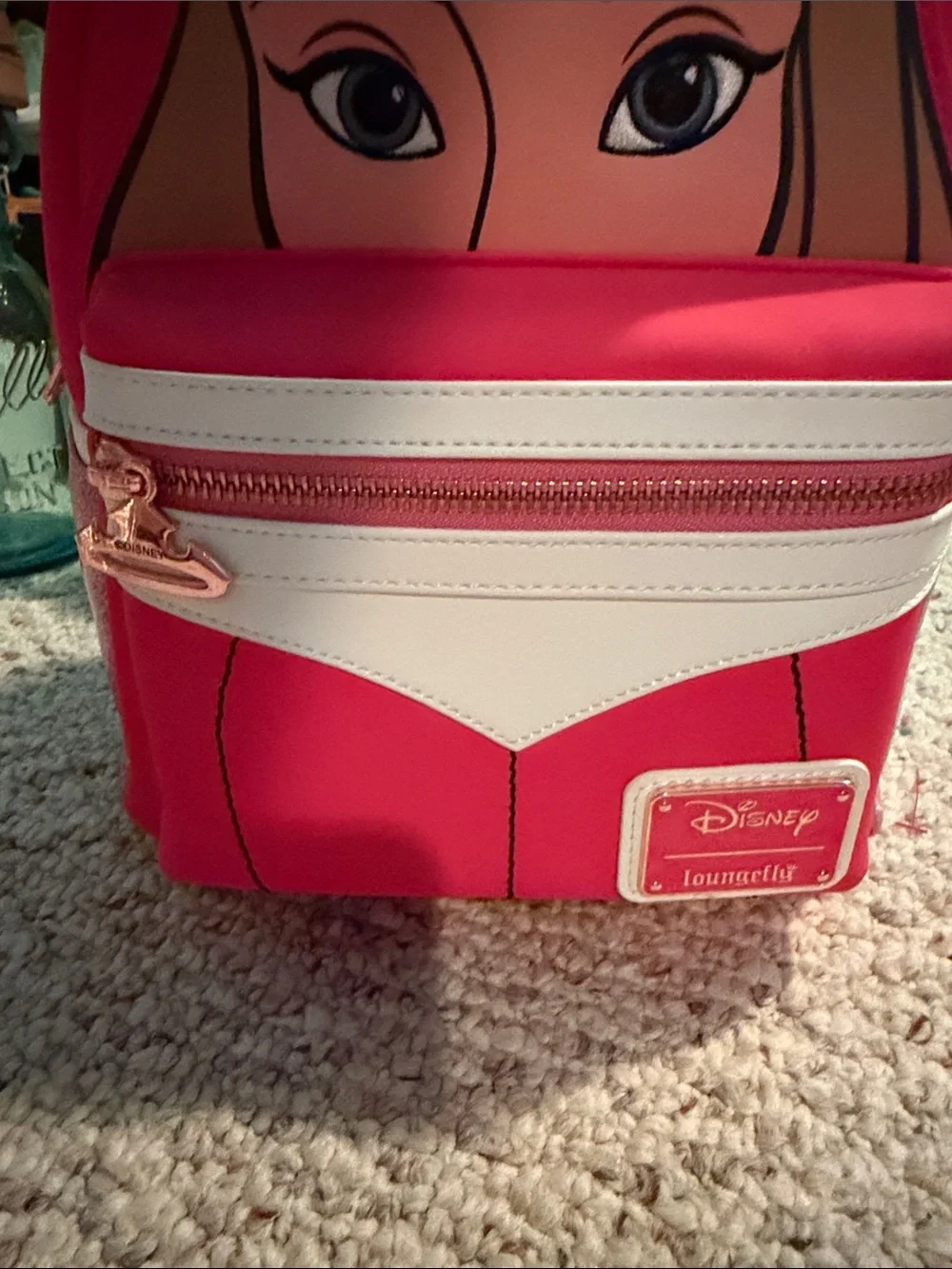 Disney Pink & Gold Aurora Princess Mini Backpack